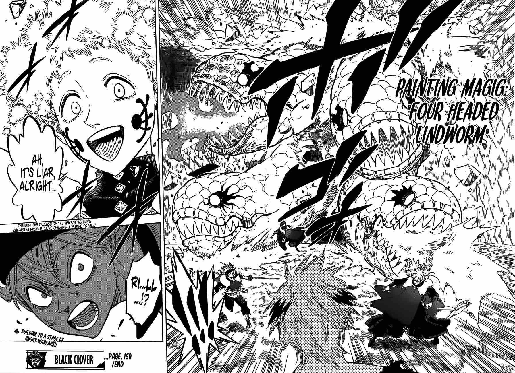 Black Clover Chapter 150 Page 14