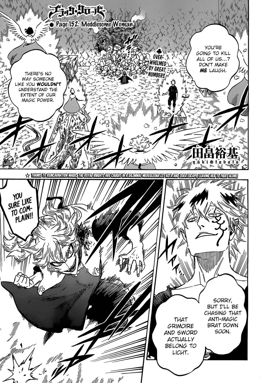 Black Clover Chapter 152 Page 1
