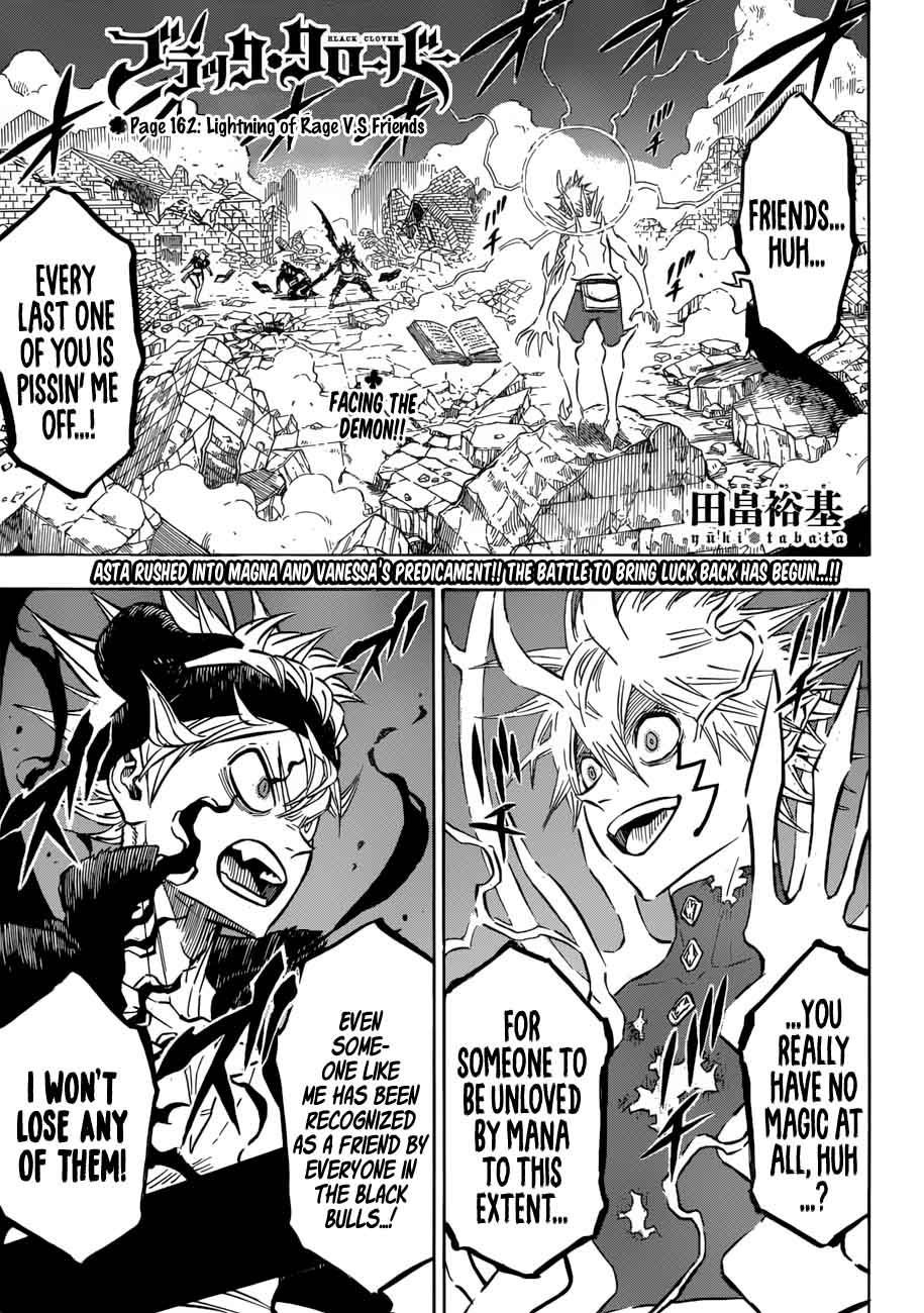 Black Clover Chapter 162 Page 1