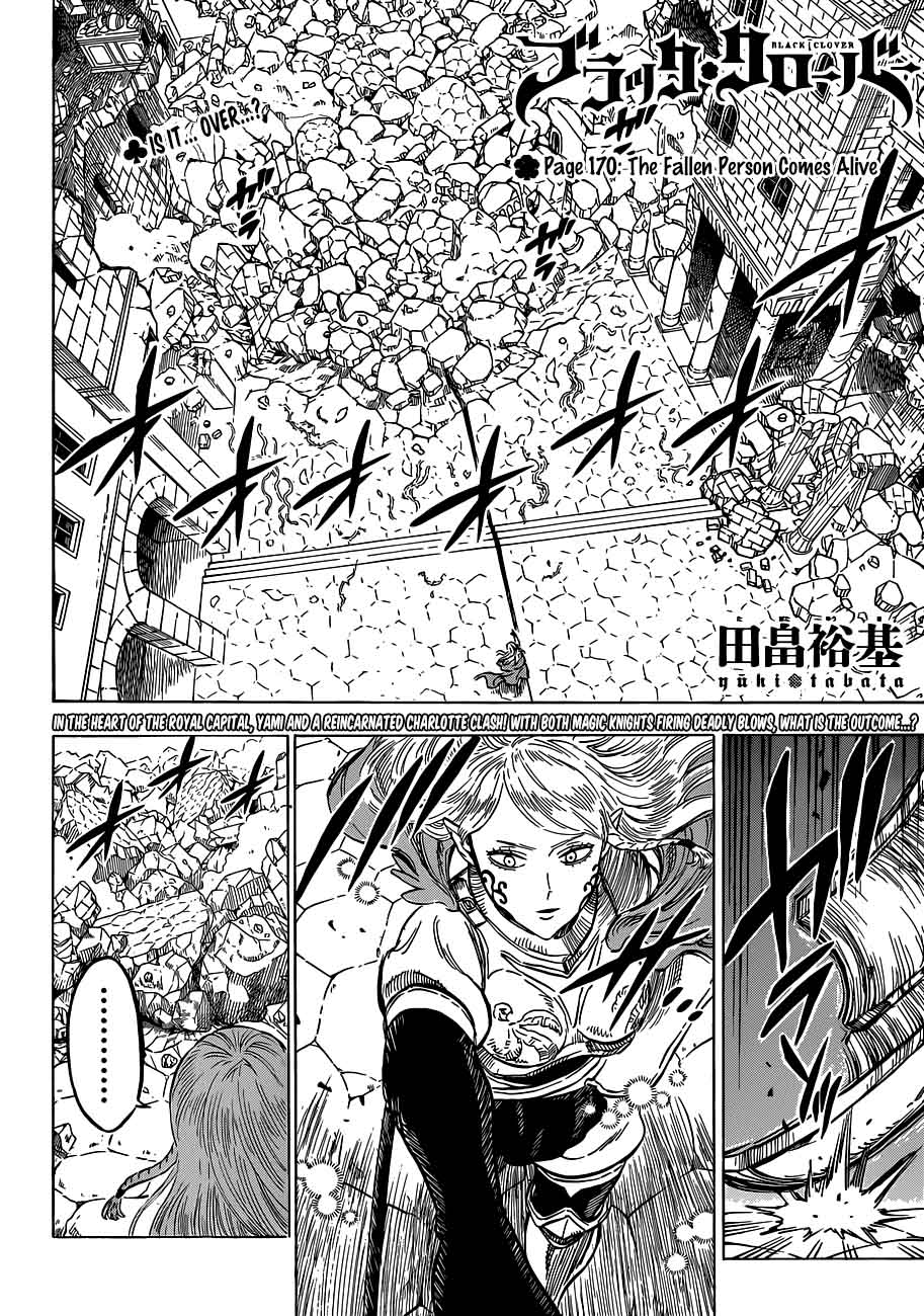 Black Clover Chapter 170 Page 2