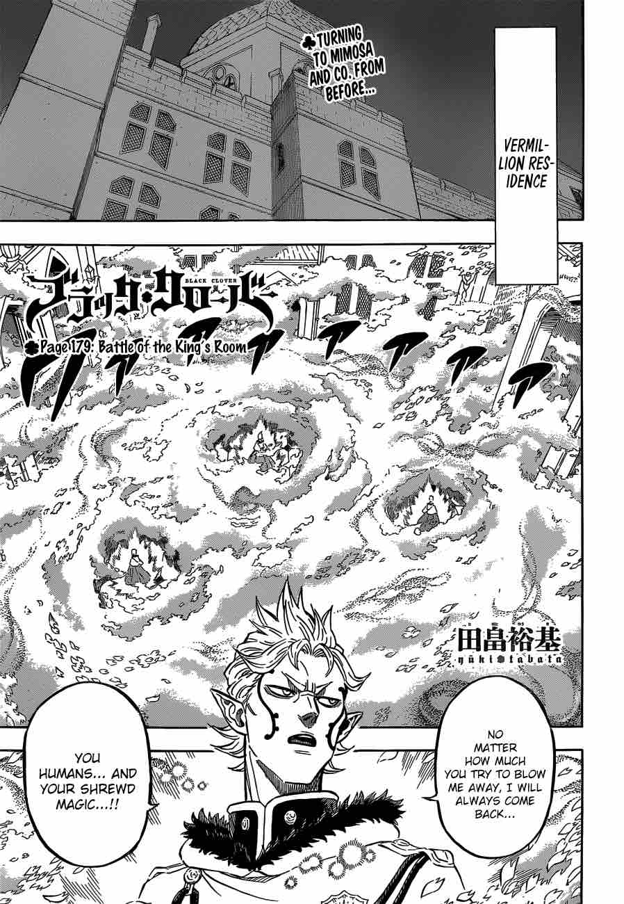 Black Clover Chapter 179 Page 1