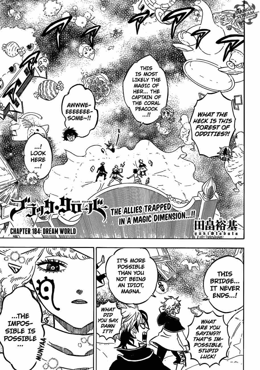 Black Clover Chapter 184 Page 1