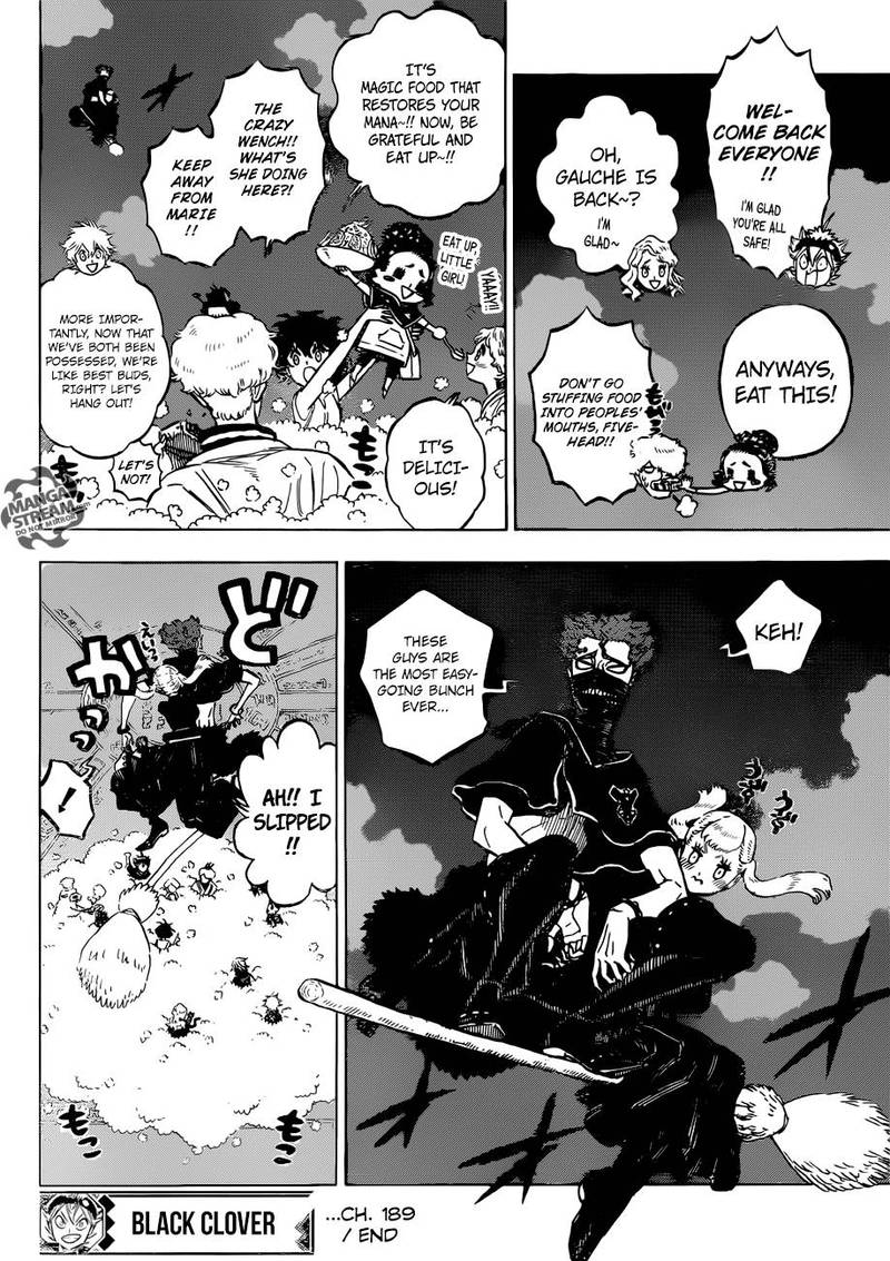 Black Clover Chapter 189 Page 16