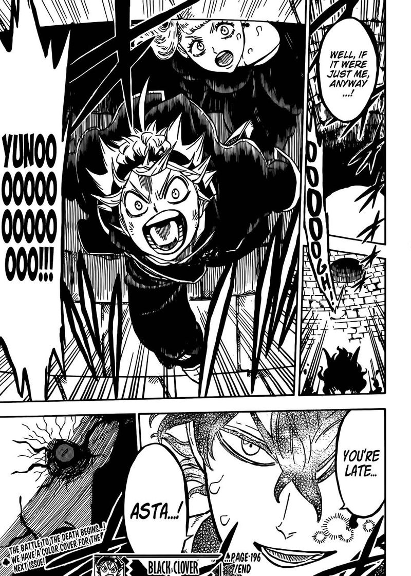 Black Clover Chapter 196 Page 15