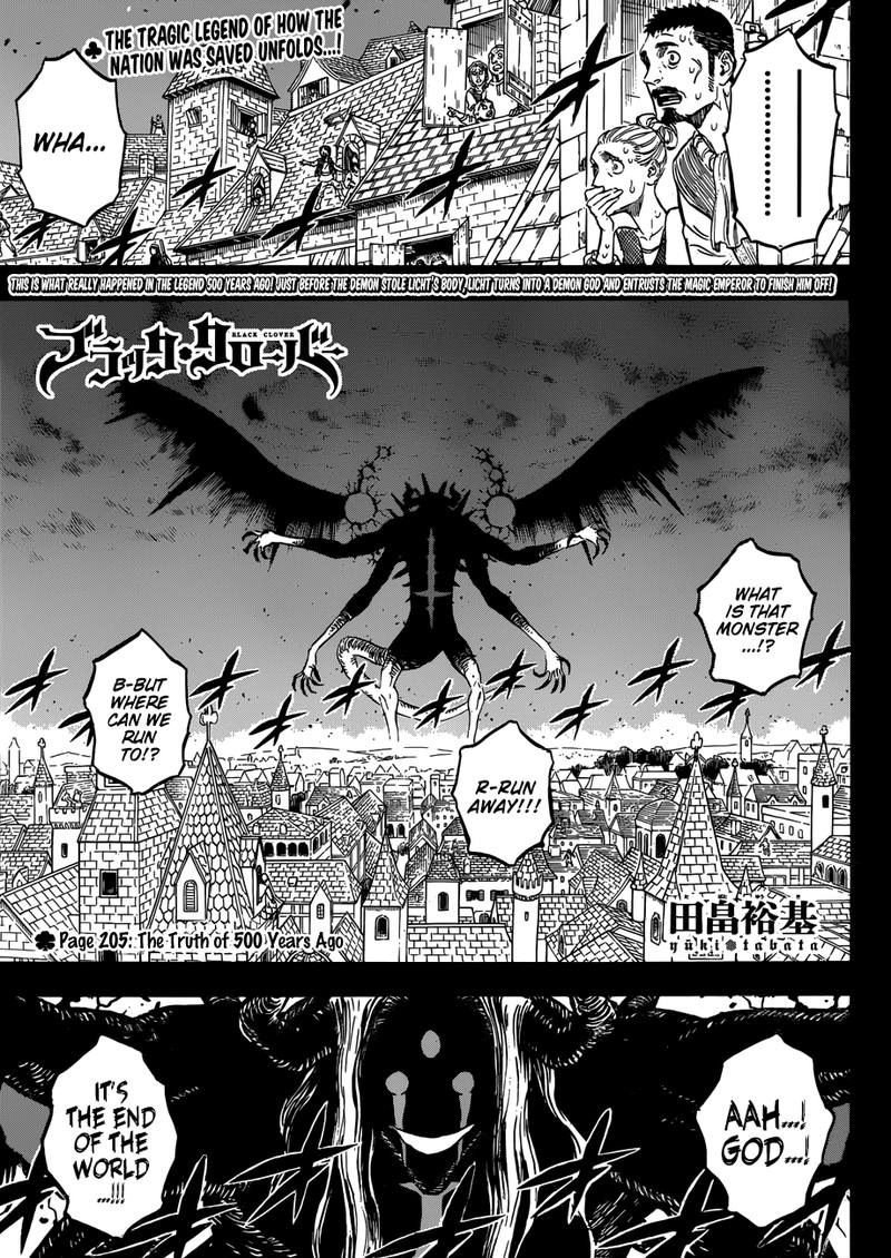 Black Clover Chapter 205 Page 1