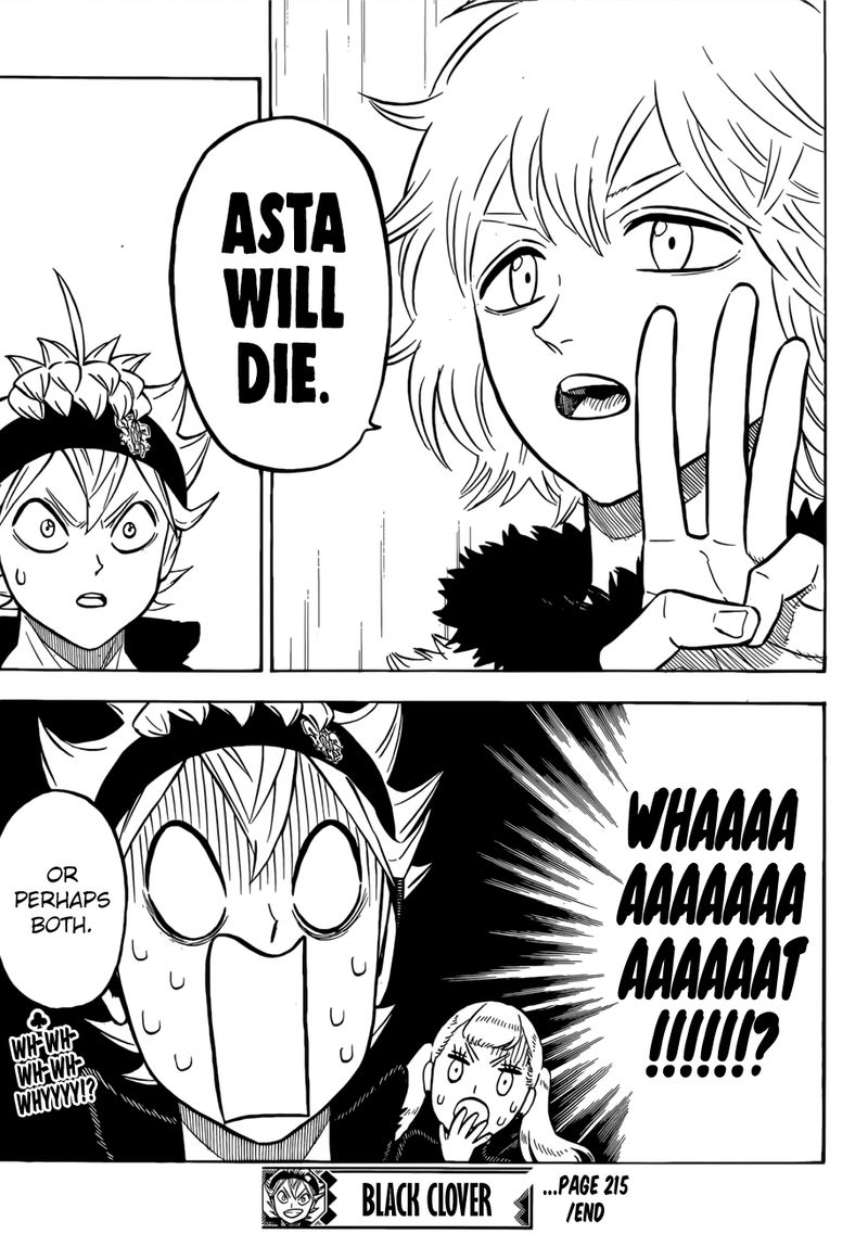 Black Clover Chapter 215 Page 11