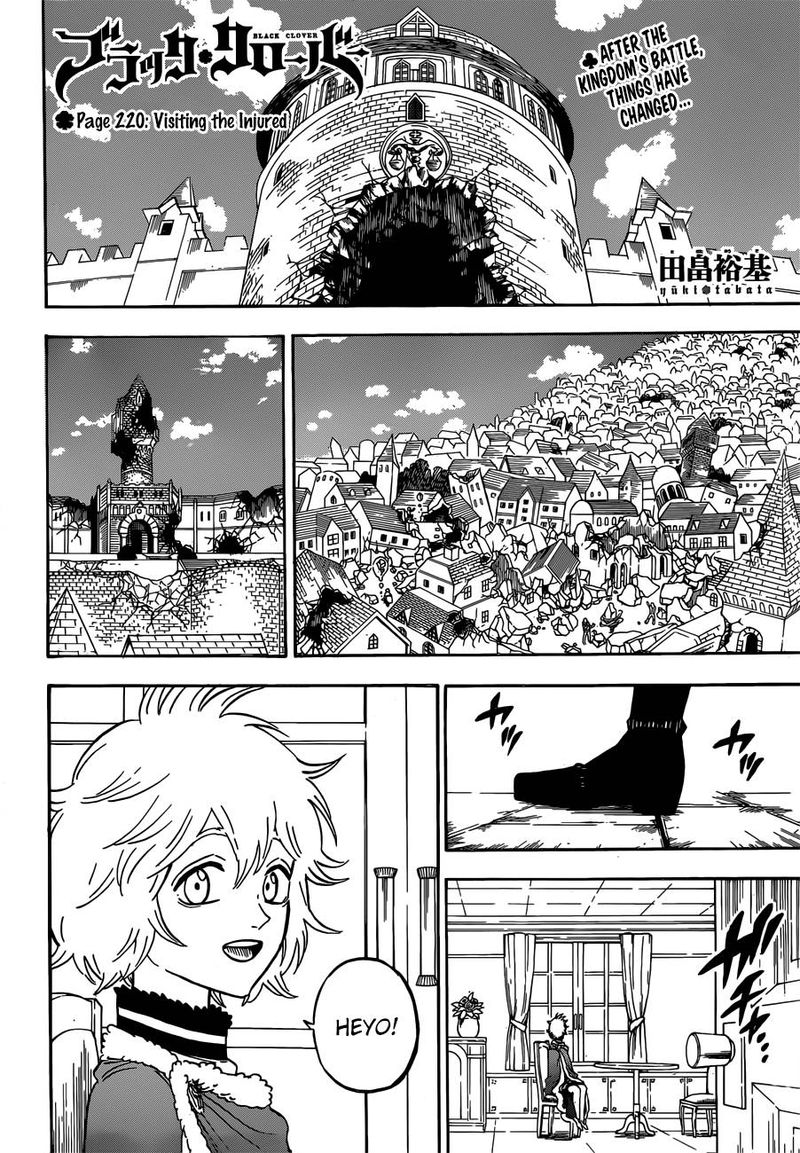 Black Clover Chapter 220 Page 2