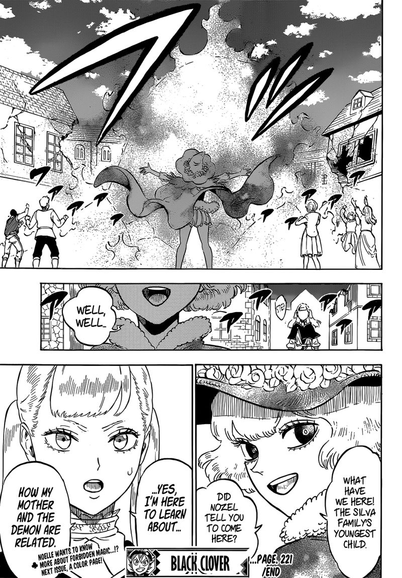 Black Clover Chapter 221 Page 13