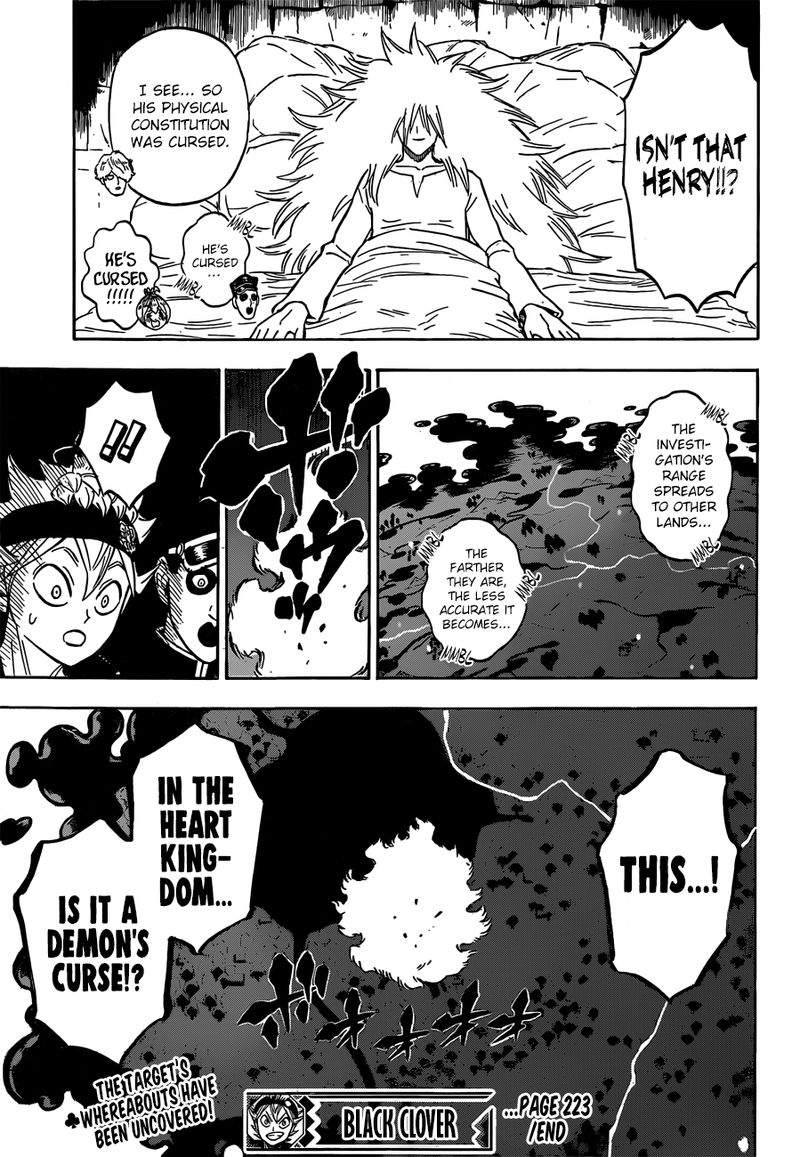 Black Clover Chapter 223 Page 15