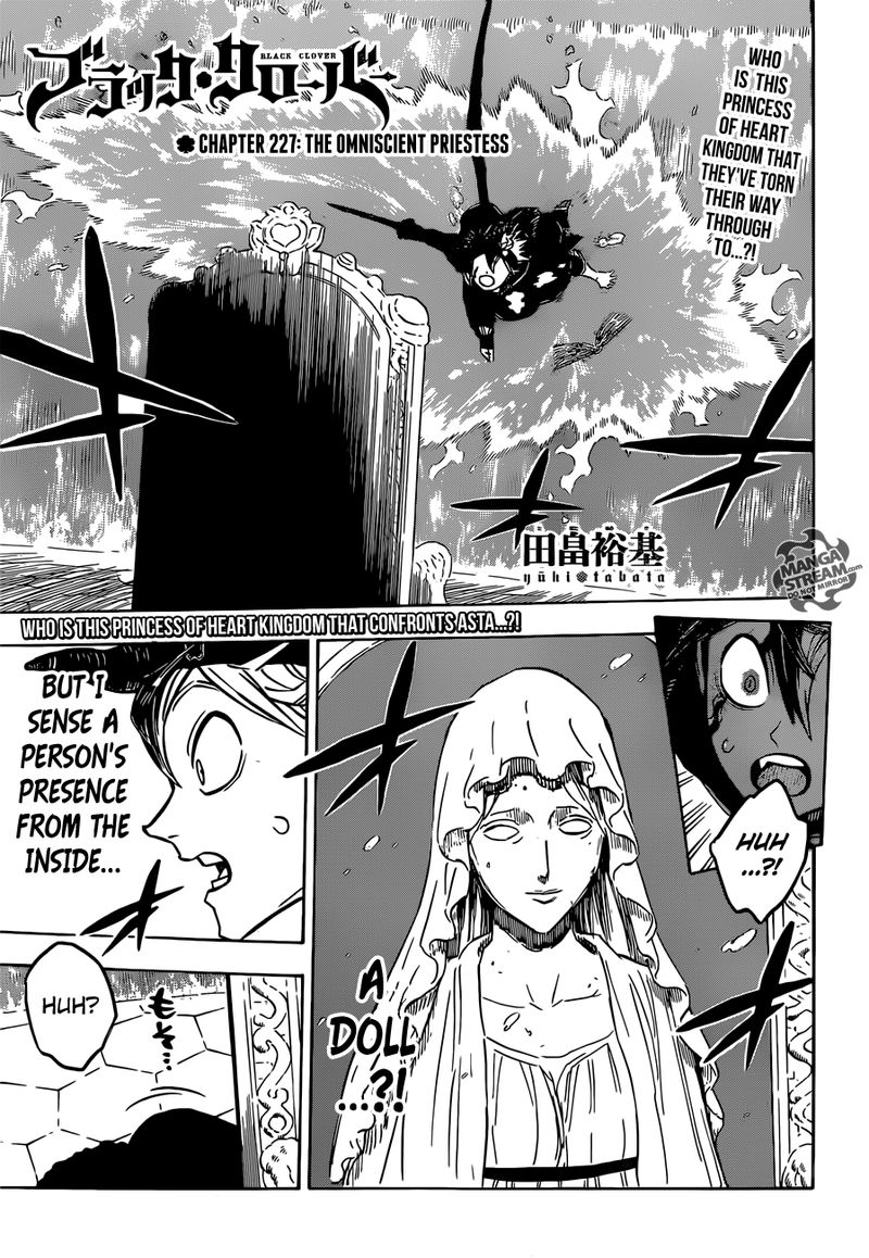 Black Clover Chapter 227 Page 1