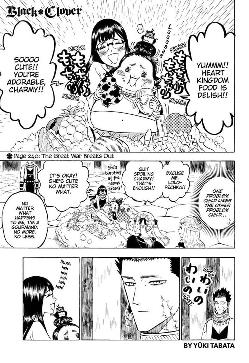 Black Clover Chapter 240 Page 1