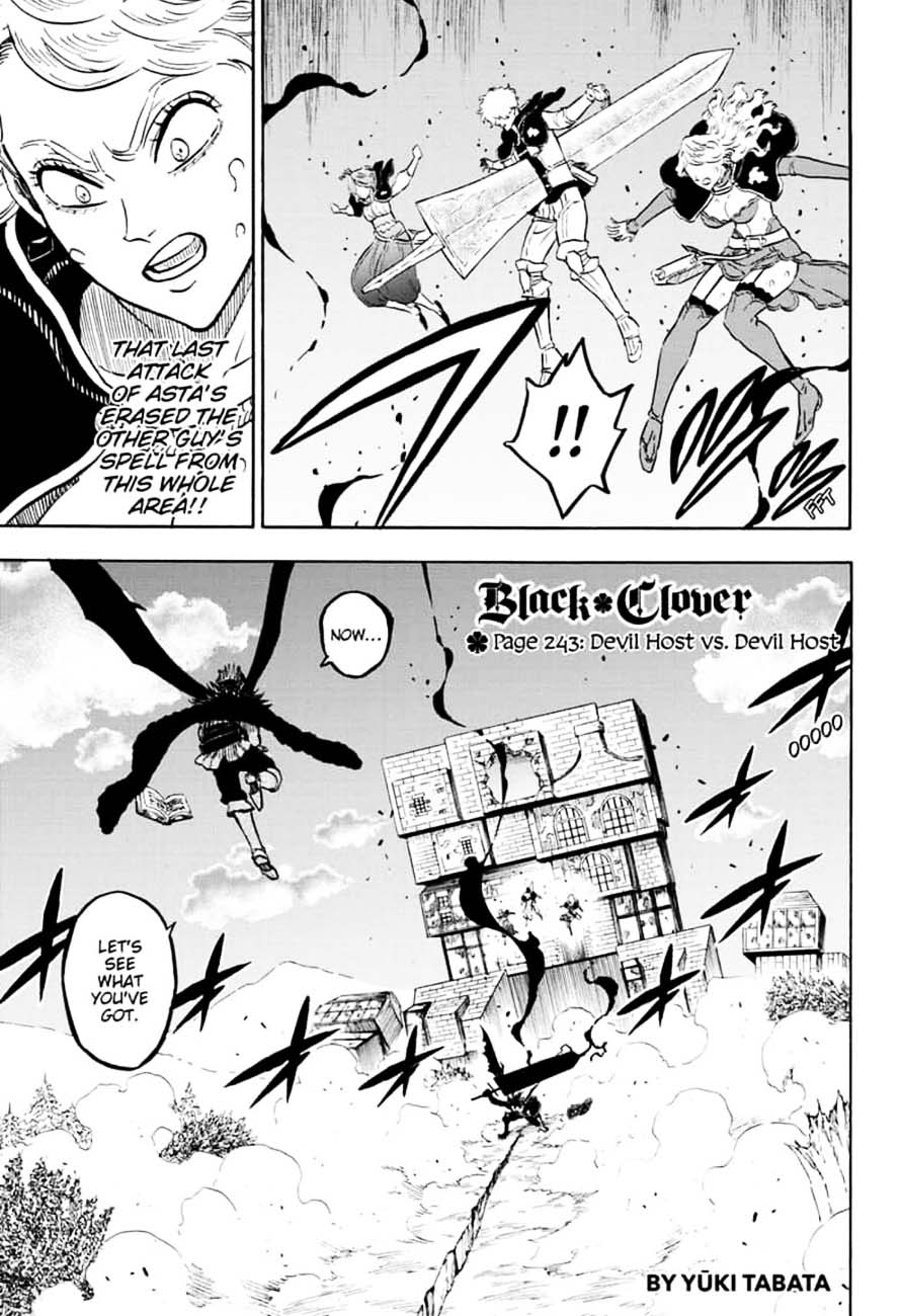 Black Clover Chapter 243 Page 1