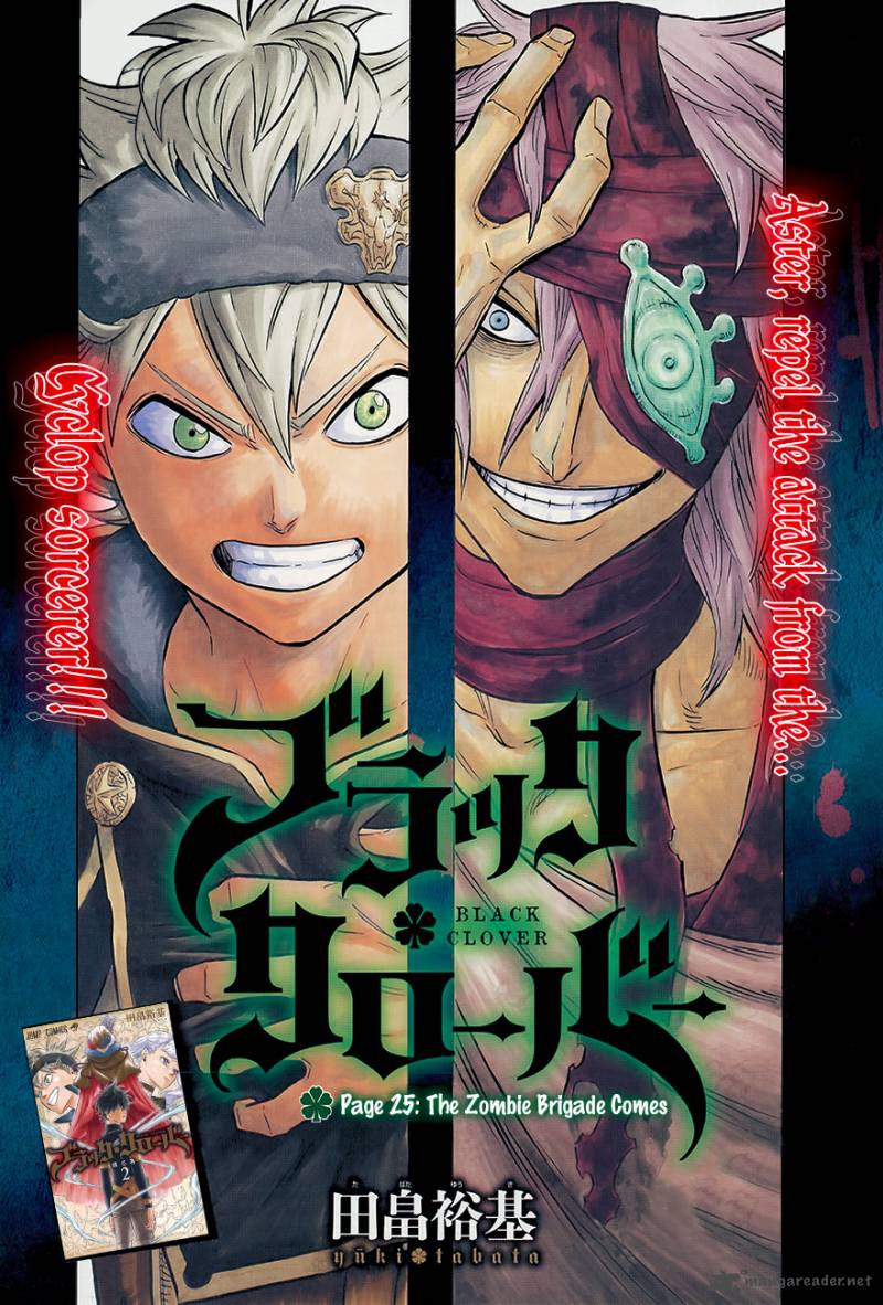 Black Clover Chapter 25 Page 2