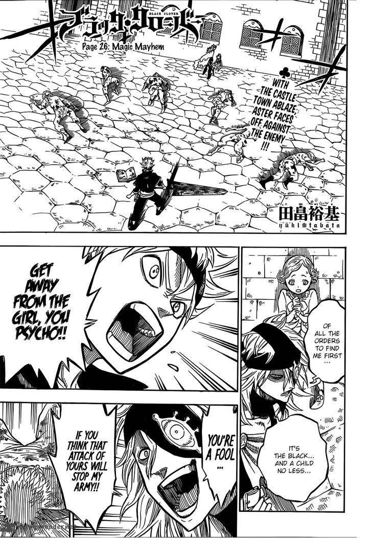 Black Clover Chapter 26 Page 2