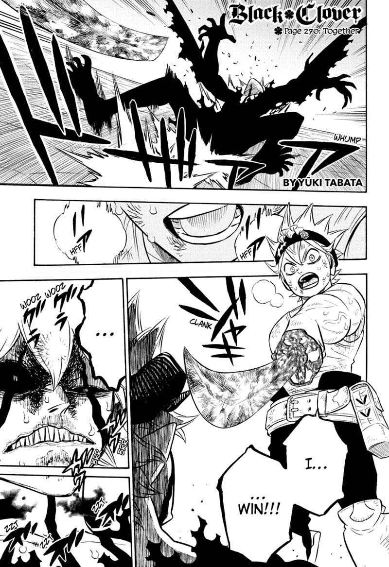 Black Clover Chapter 270 Page 1