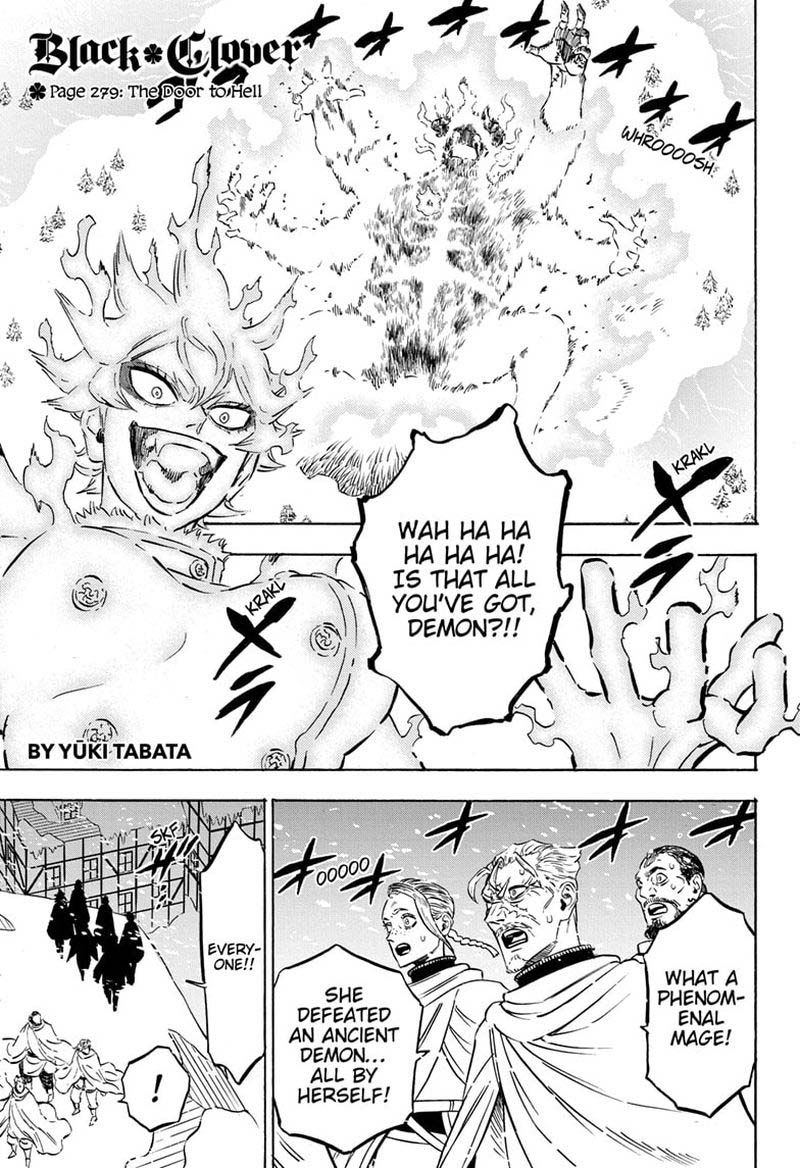 Black Clover Chapter 279 Page 1