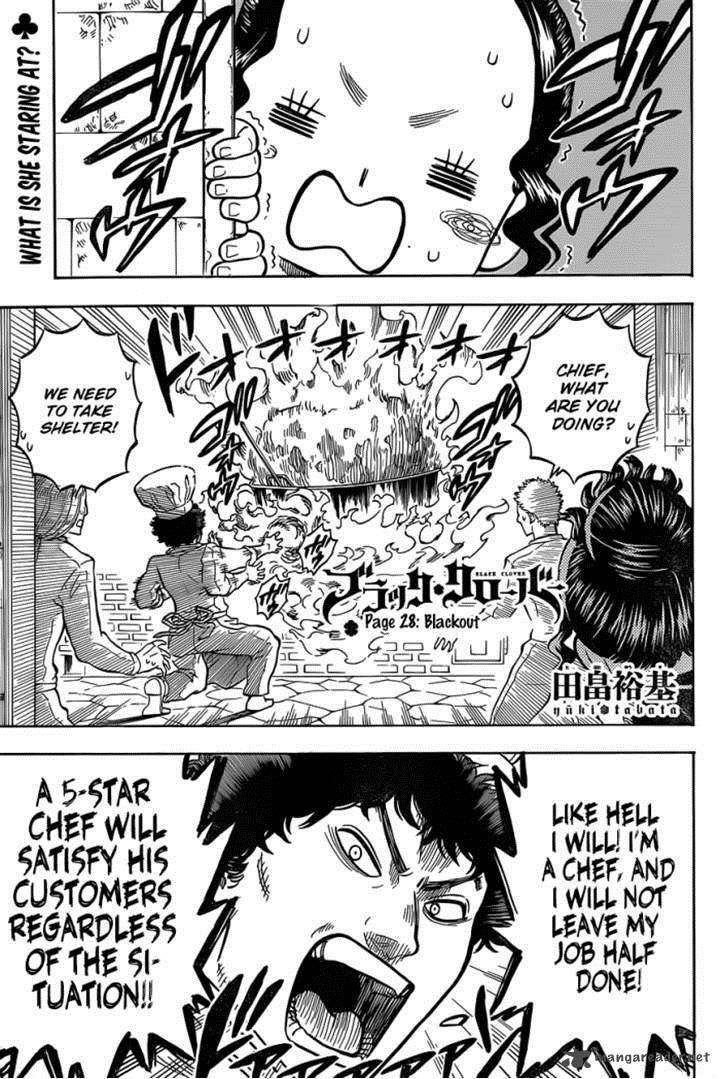 Black Clover Chapter 28 Page 1