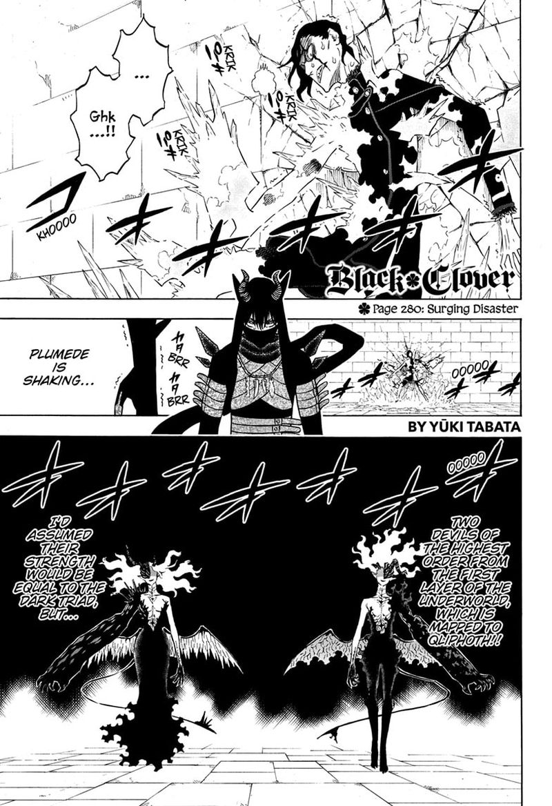 Black Clover Chapter 280 Page 1