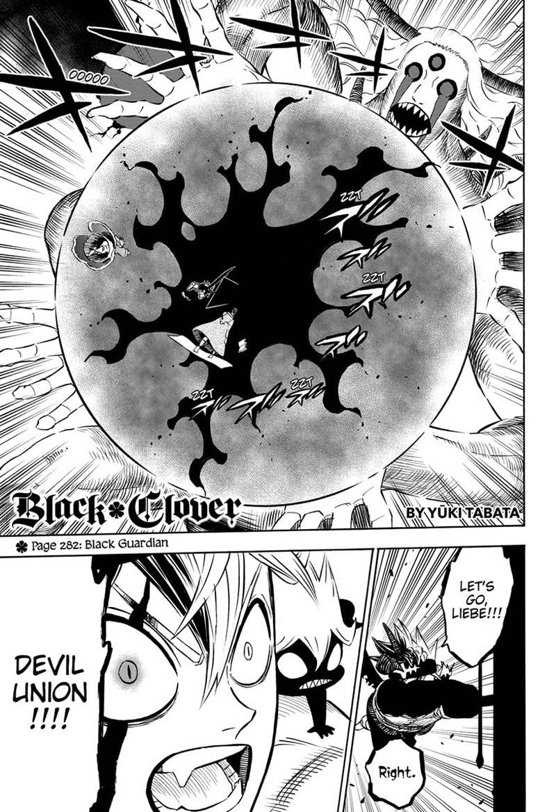 Black Clover Chapter 282 Page 1