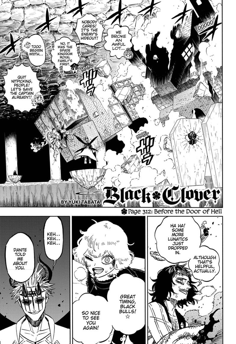 Black Clover Chapter 312 Page 1