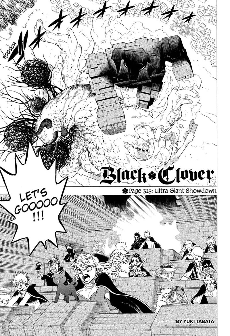 Black Clover Chapter 315 Page 1