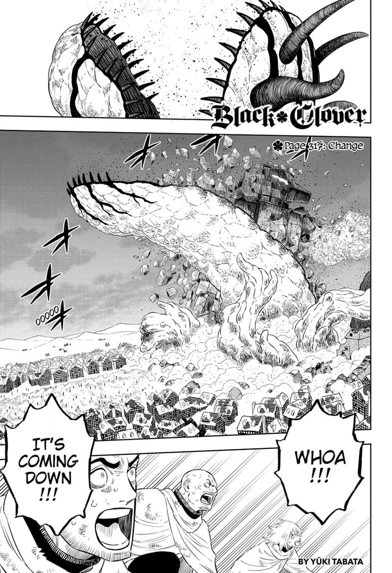 Black Clover Chapter 317 Page 1