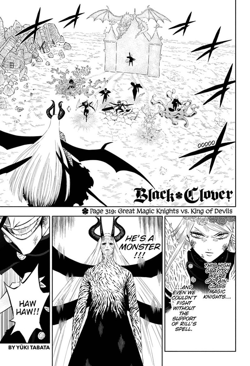 Black Clover Chapter 319 Page 1