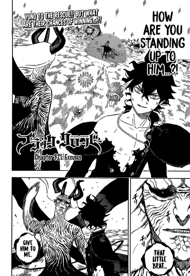 Black Clover Chapter 321 Page 2