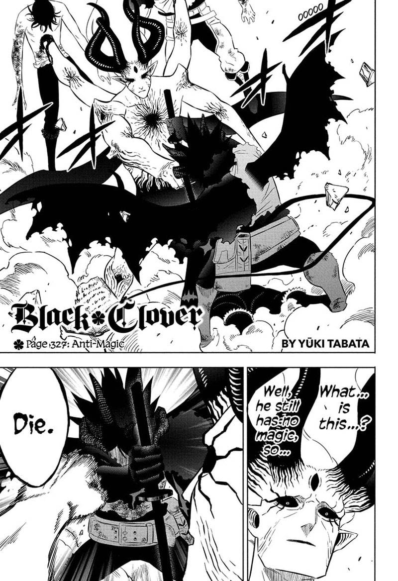 Black Clover Chapter 327 Page 1