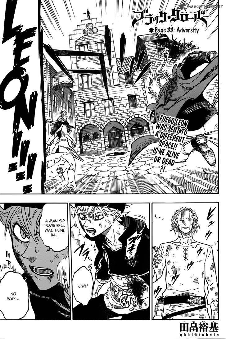 Black Clover Chapter 33 Page 2