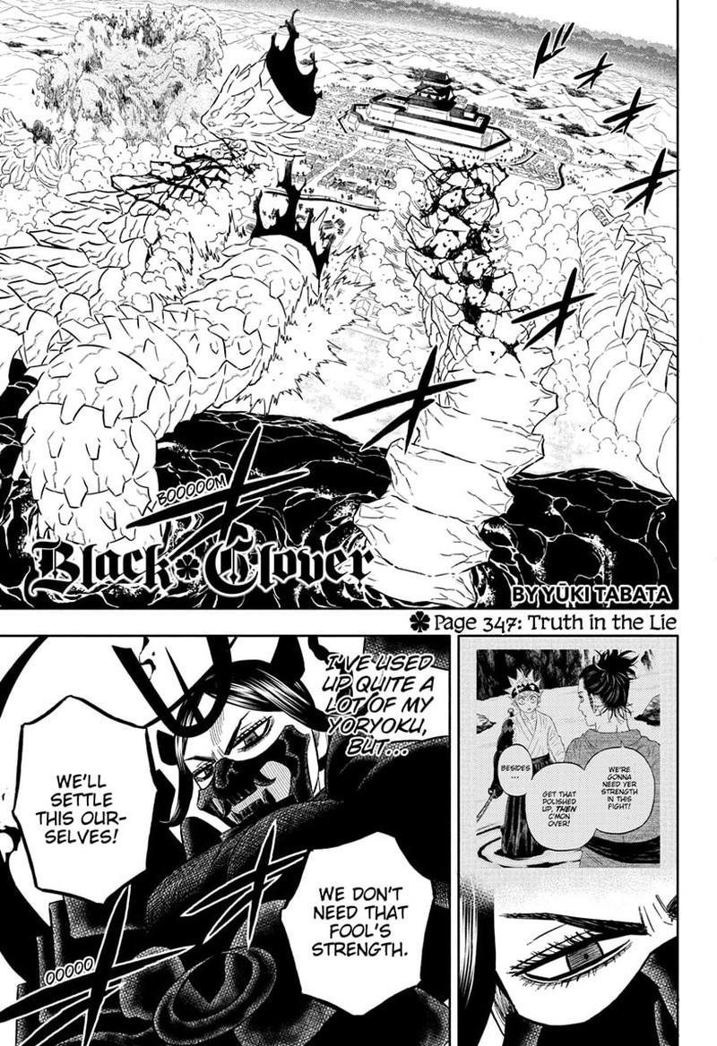Black Clover Chapter 347 Page 1