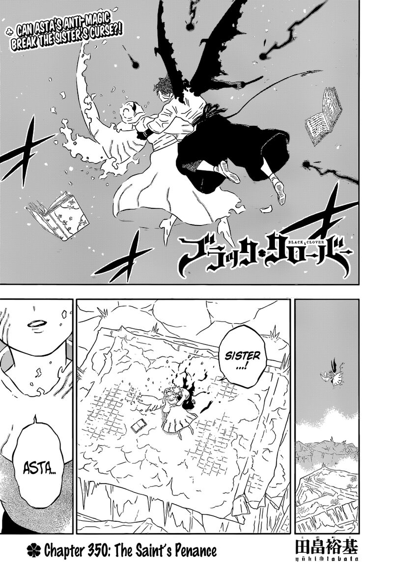 Black Clover Chapter 350 Page 1