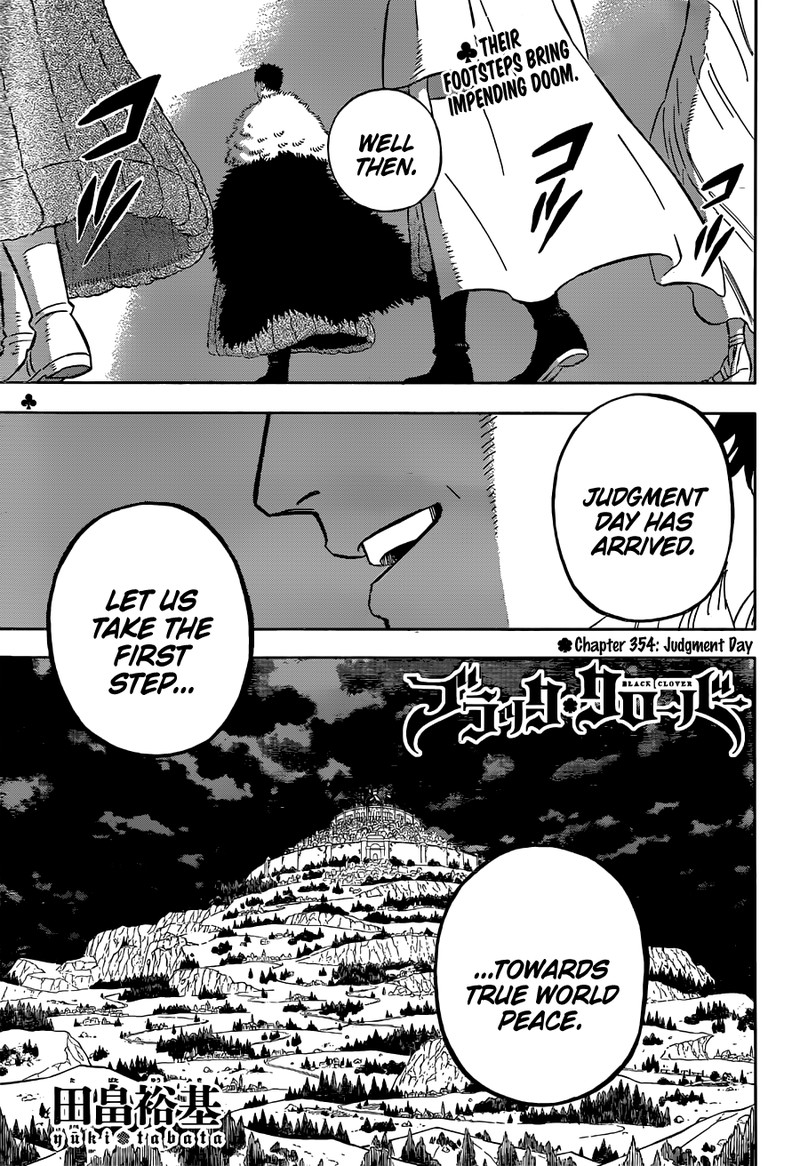 Black Clover Chapter 354 Page 1