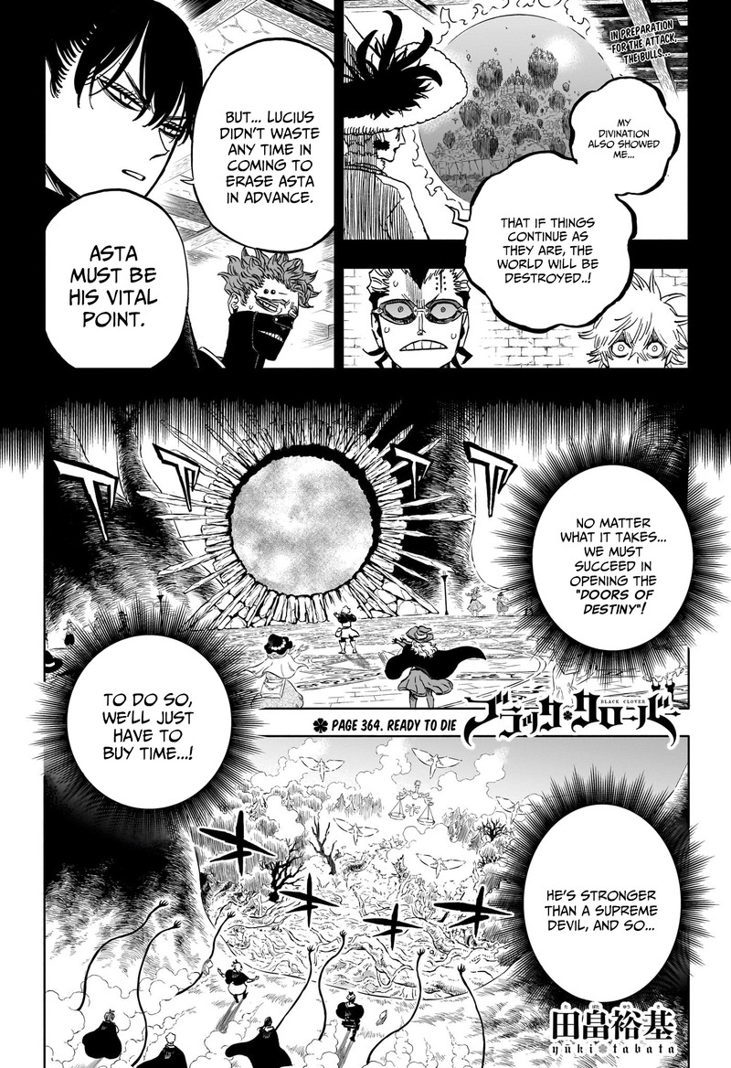 Black Clover Chapter 364 Page 1