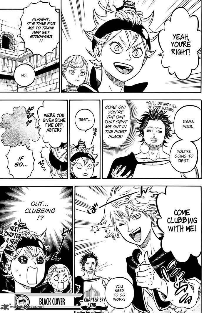 Black Clover Chapter 37 Page 17