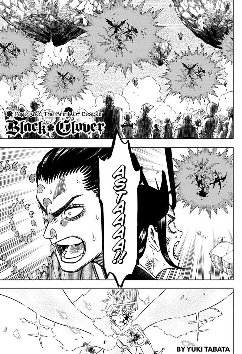 Black Clover Chapter 380 Page 1