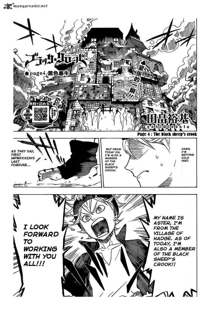 Black Clover Chapter 4 Page 2