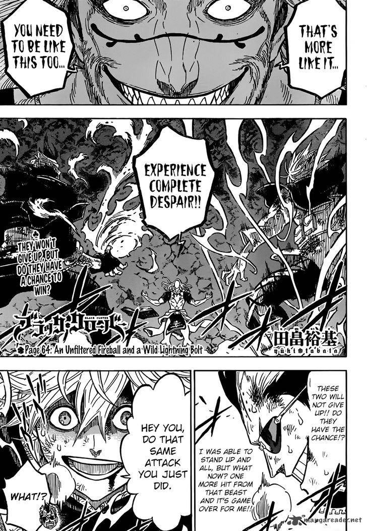 Black Clover Chapter 64 Page 2