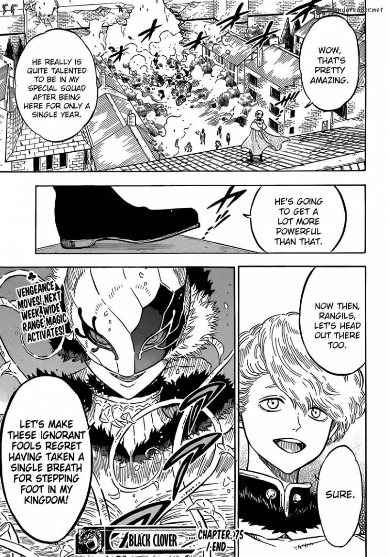 Black Clover Chapter 75 Page 15