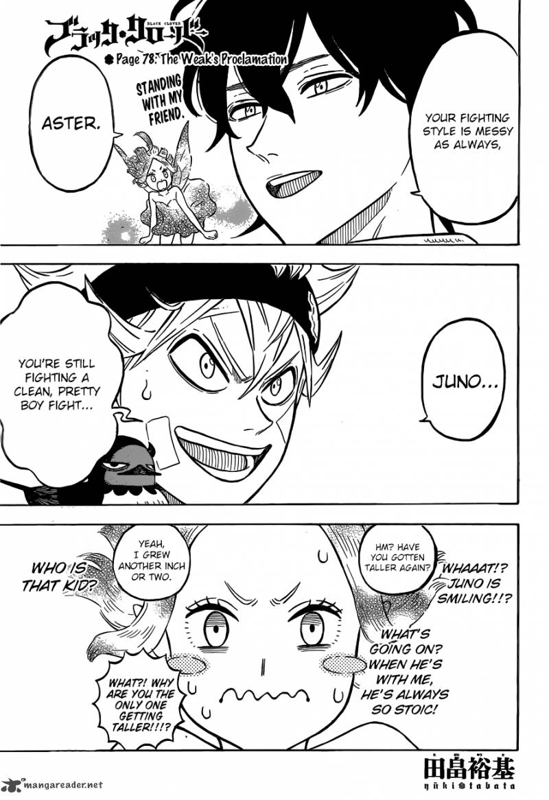 Black Clover Chapter 78 Page 2