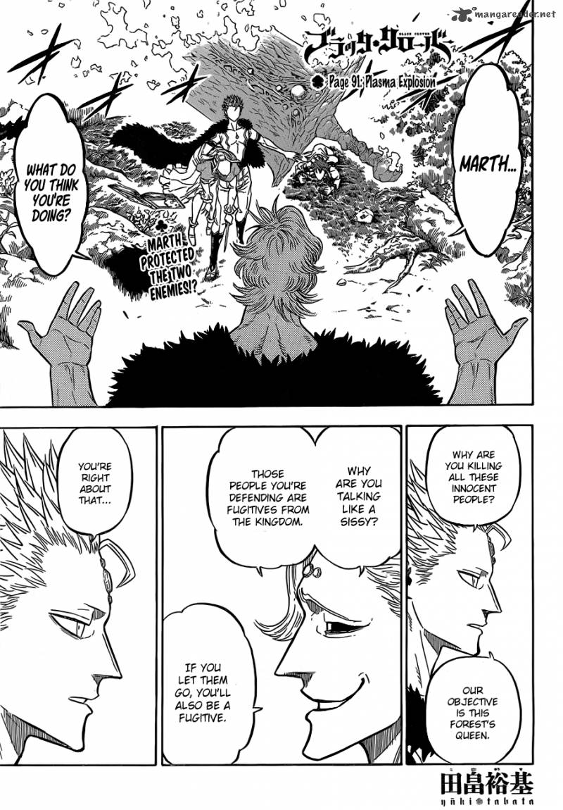 Black Clover Chapter 91 Page 1