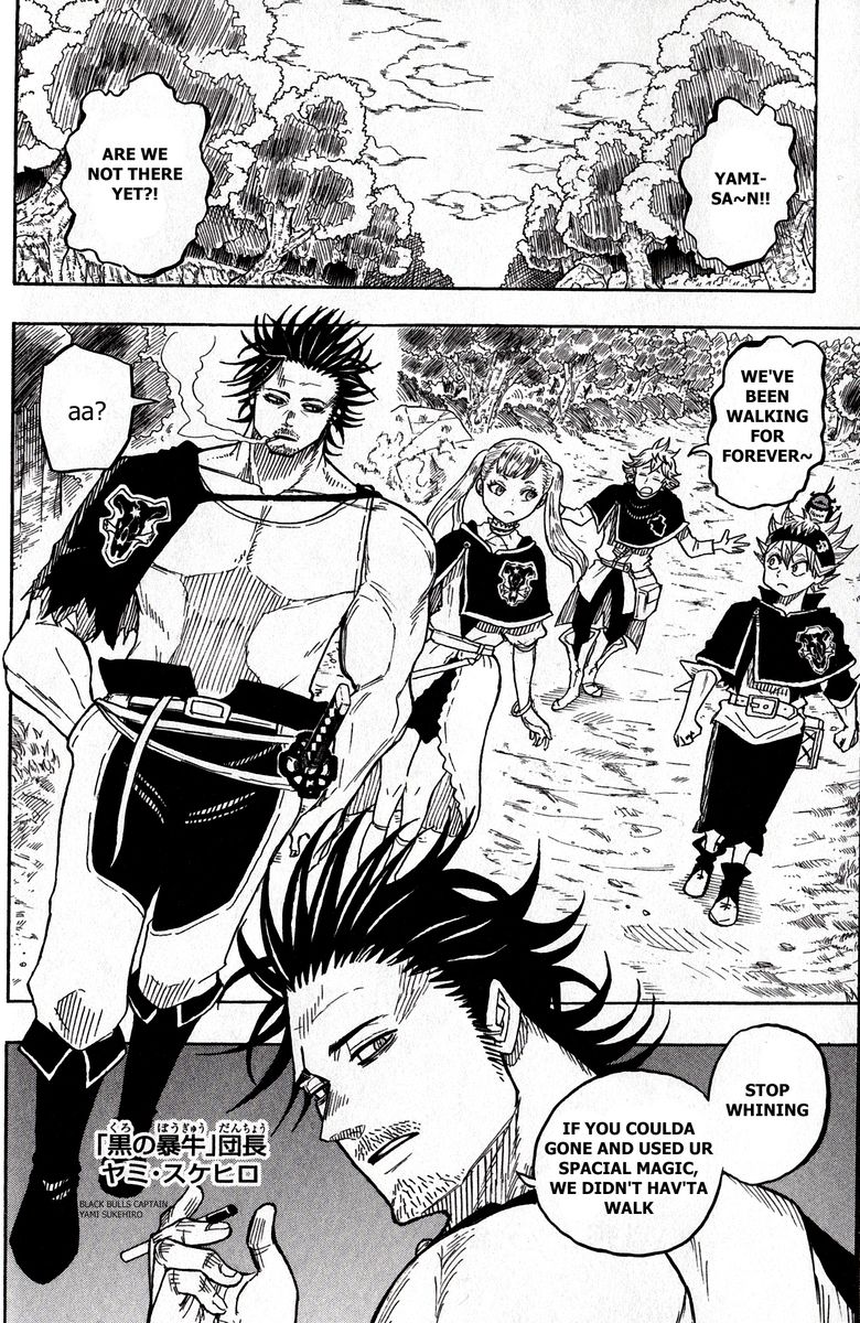 Black Clover Gaiden Quartet Knights Chapter 1 Page 4