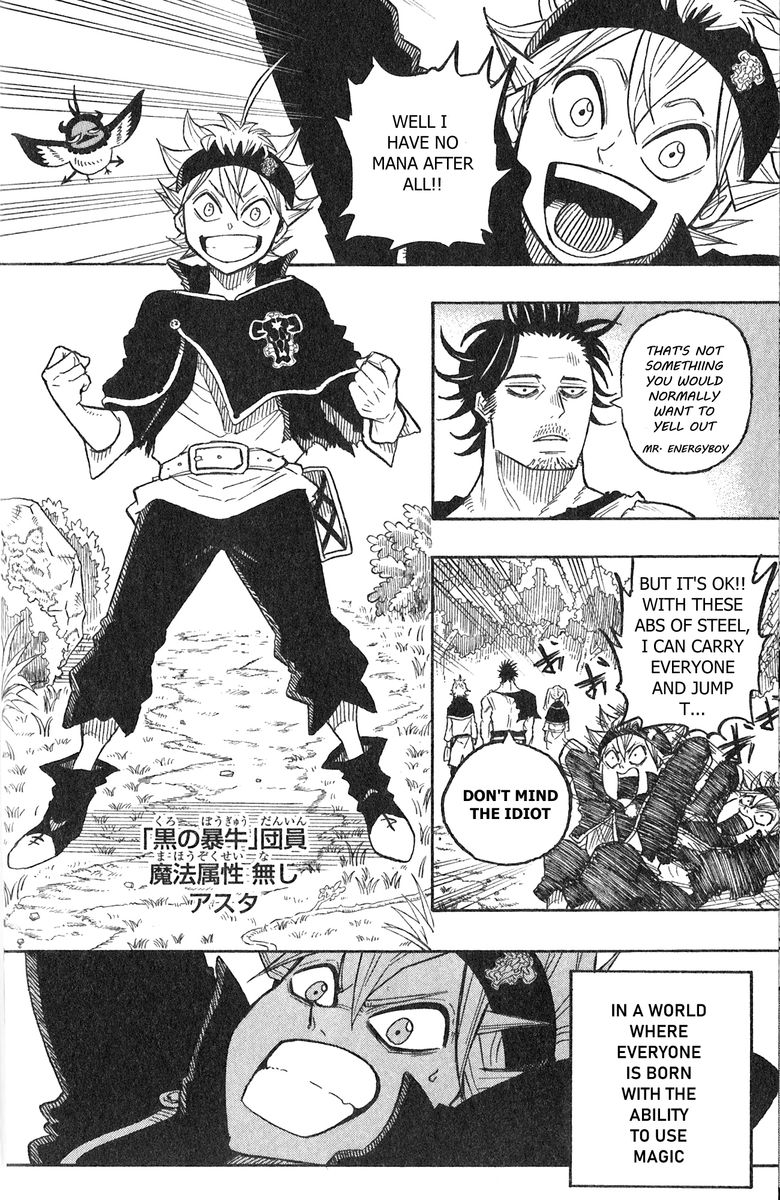 Black Clover Gaiden Quartet Knights Chapter 1 Page 6