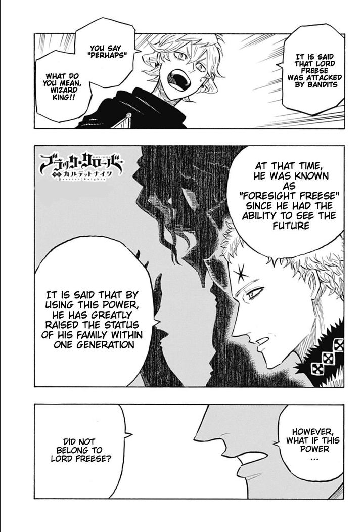 Black Clover Gaiden Quartet Knights Chapter 13 Page 1