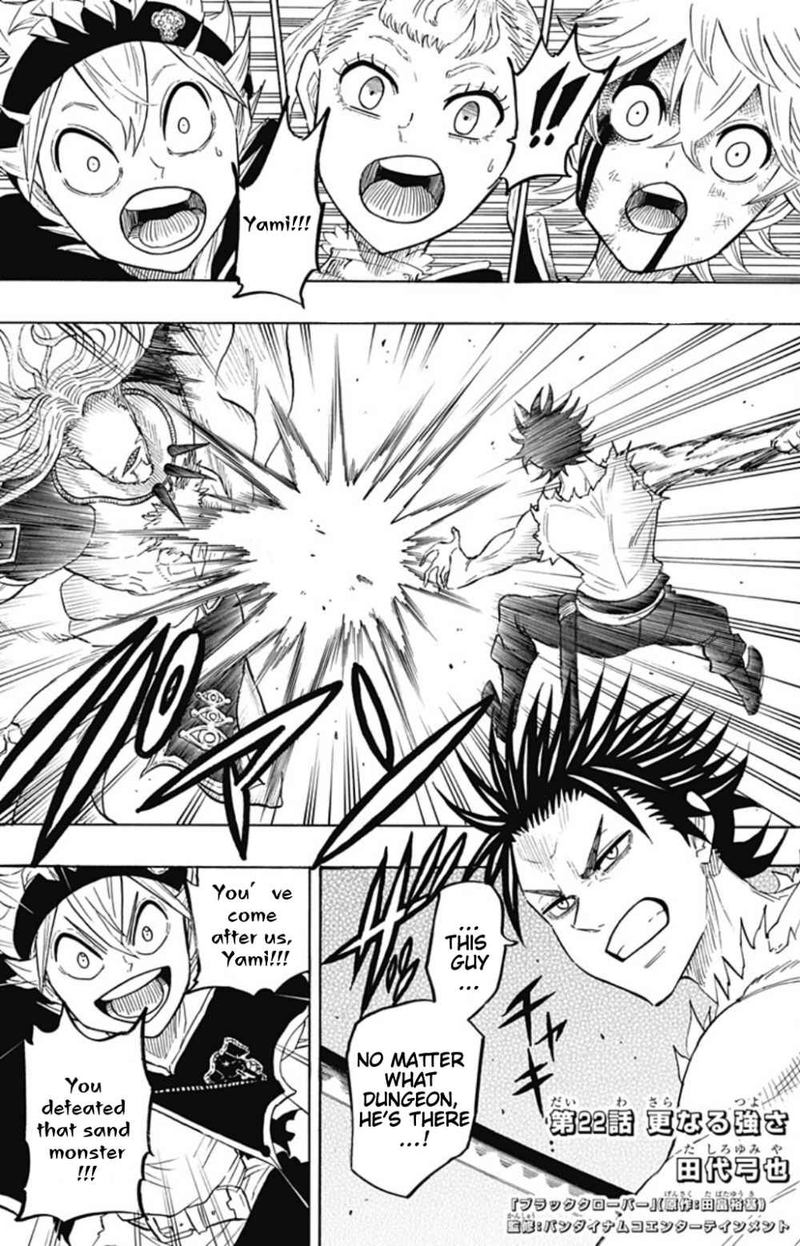 Black Clover Gaiden Quartet Knights Chapter 22 Page 1