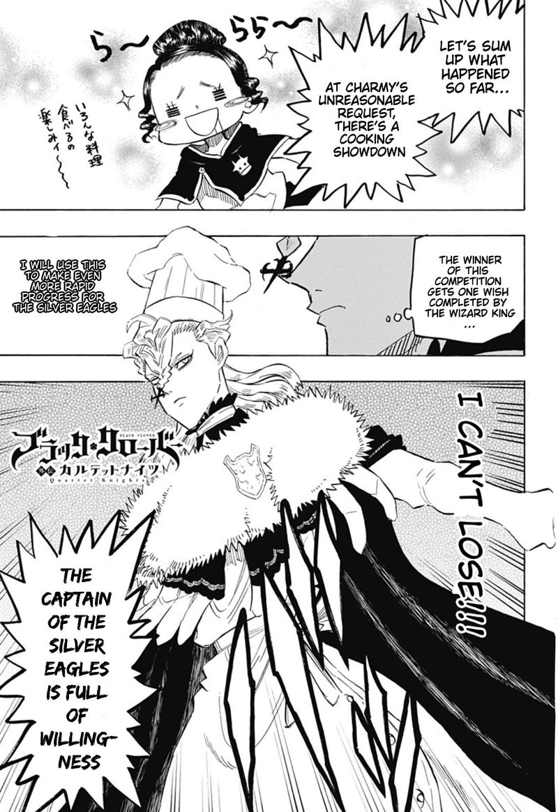 Black Clover Gaiden Quartet Knights Chapter 37 Page 1