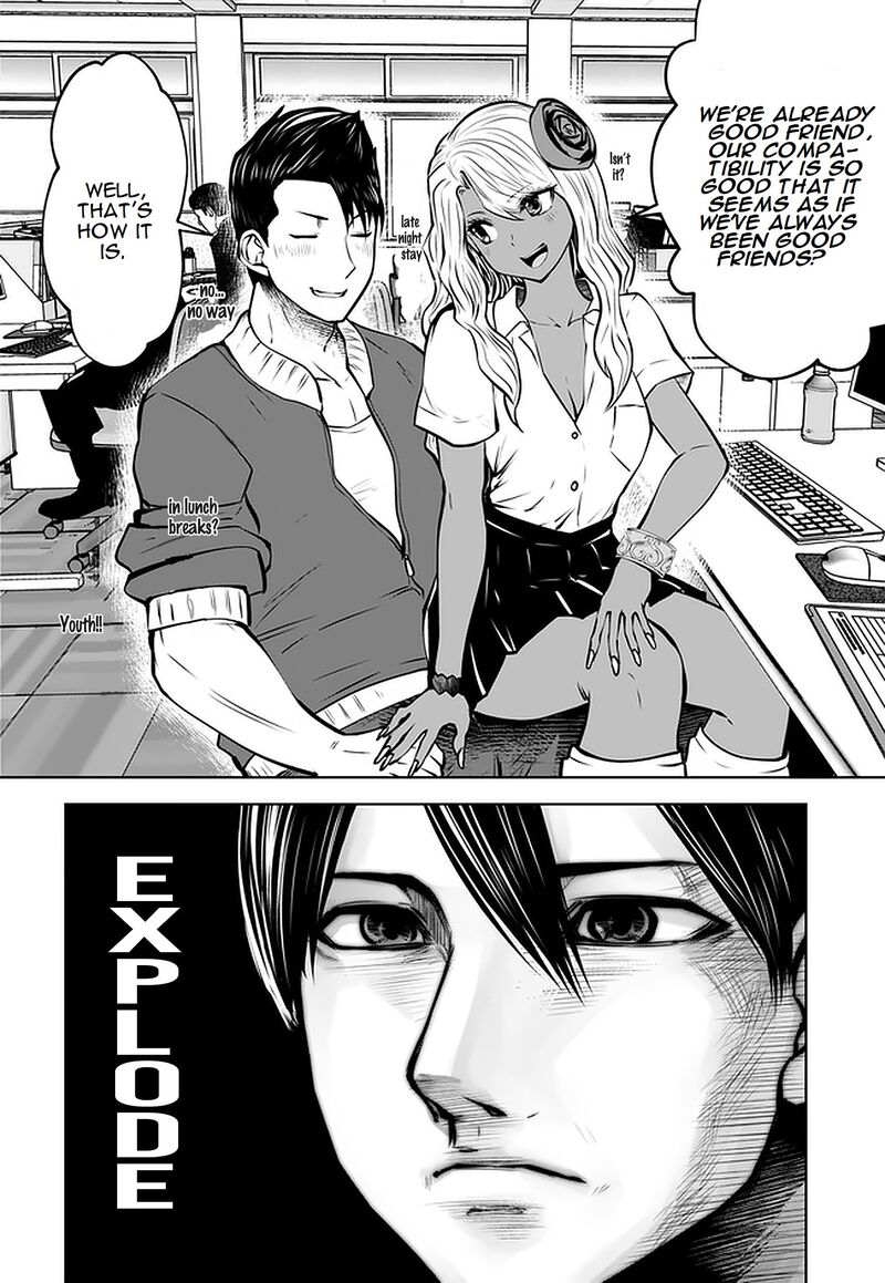 Black Gakkou Ni Tsutomete Shimatta Sensei Chapter 18c Page 4