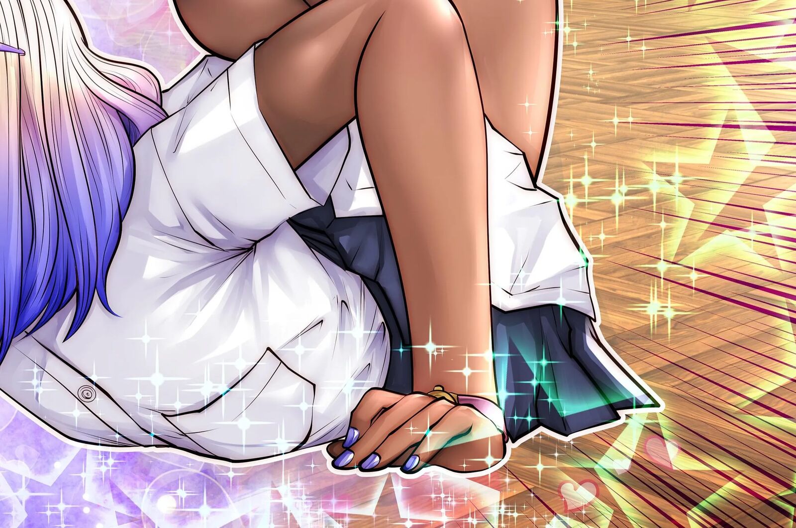 Black Gakkou Ni Tsutomete Shimatta Sensei Chapter 32 Page 8