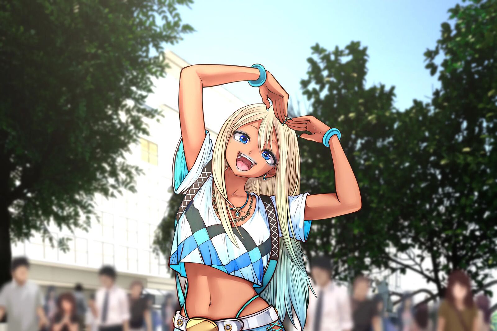 Black Gakkou Ni Tsutomete Shimatta Sensei Chapter 35 Page 76