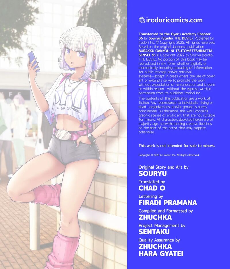 Black Gakkou Ni Tsutomete Shimatta Sensei Chapter 36 Page 55